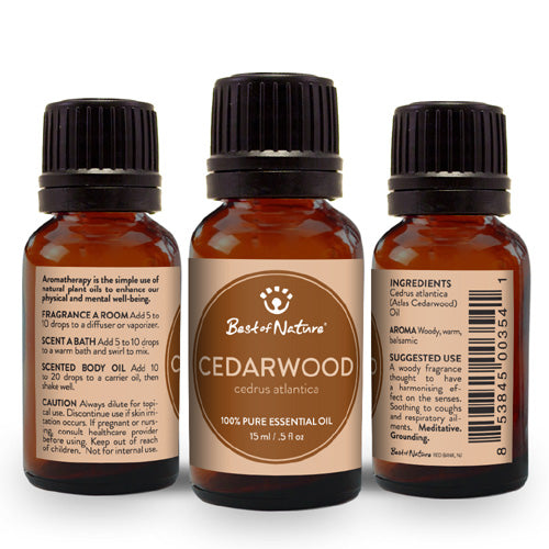 Best of Nature 100% Pure Cedarwood Atlas Essential Oil