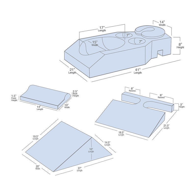 Earthlite Angle Bolster